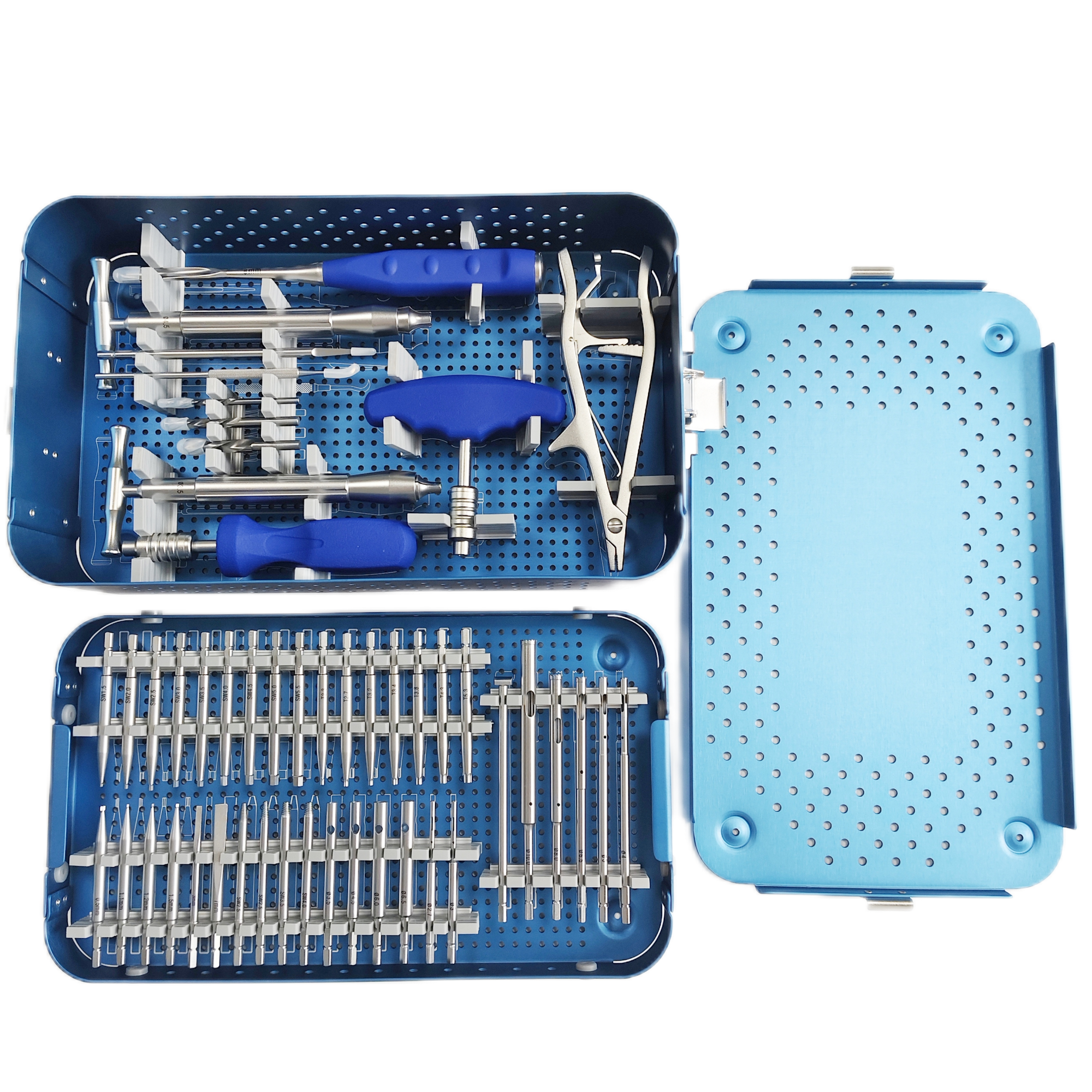 OEM Orthopedic Medical Broken Screw Extractors Instrument Kit