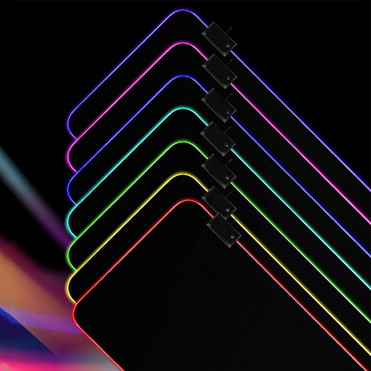 RGB пользовательский гелевый Расширенный LED Razer коврик для мыши геймер полимер аниме игровой коврик для мыши