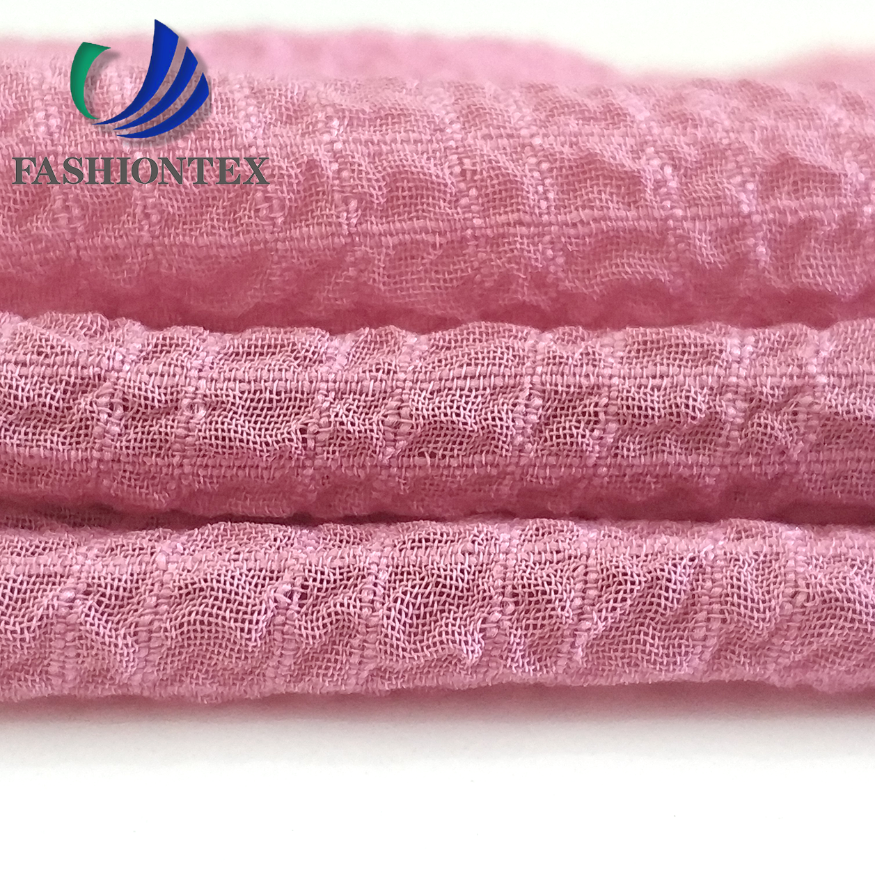 Fashiontex 100D/150D big bubble fabric polyester spandex mixed bubble fabric