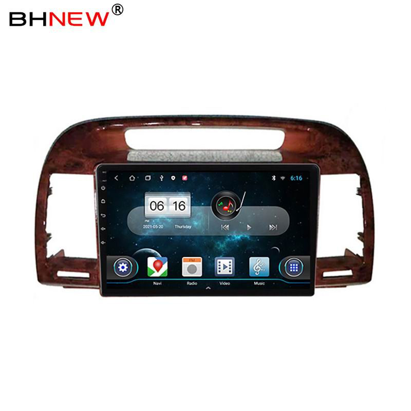 Автомобильный dvd плеер для Toyota Camry 2002 2003 2004 2005 2006 с Android авто радио Wi-Fi BT FM AM головное устройство