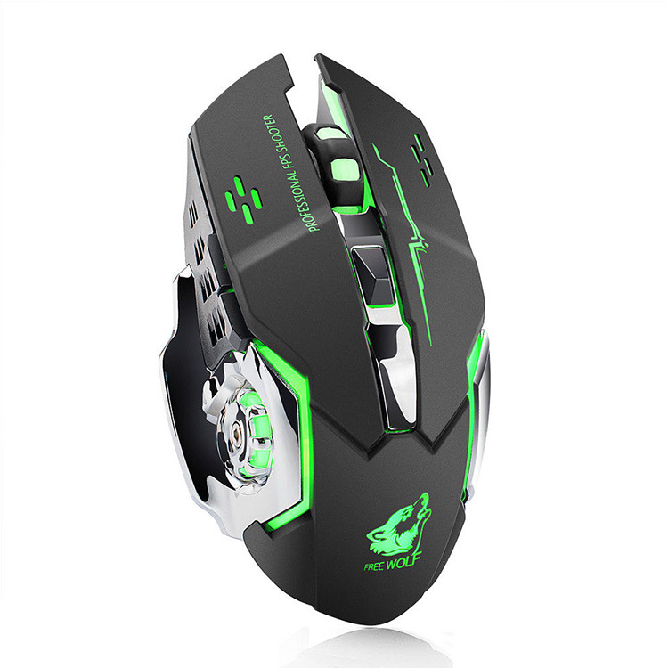 guangdong 2.4G ergonomic razer Inalambrico Recargable mouse logitech computer wireless gaming gamer combos mouse
