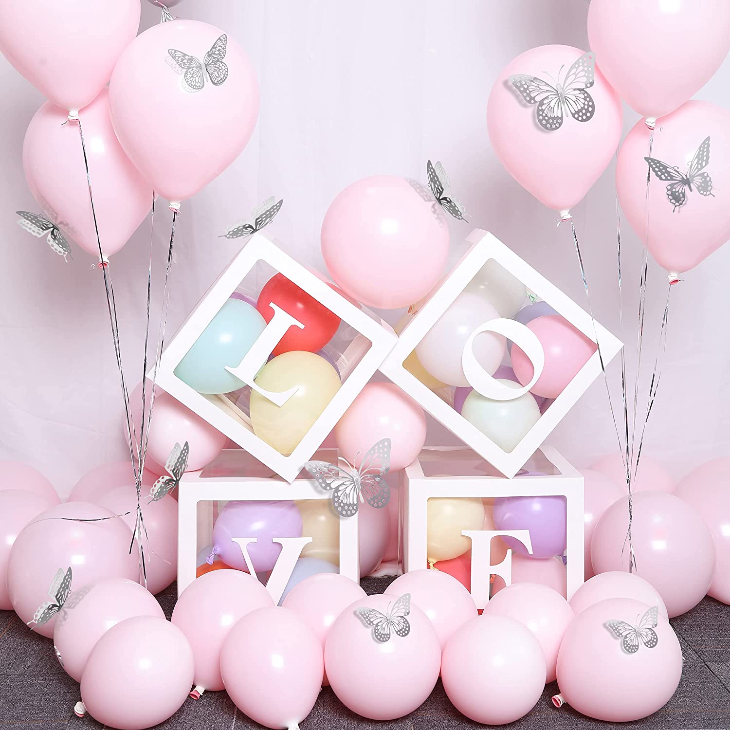 12pcs/lot Customized Butterfly Wall Stickers For Wedding Decorations Butterflies Decals Party Gift Home Wall Decorative Sticker