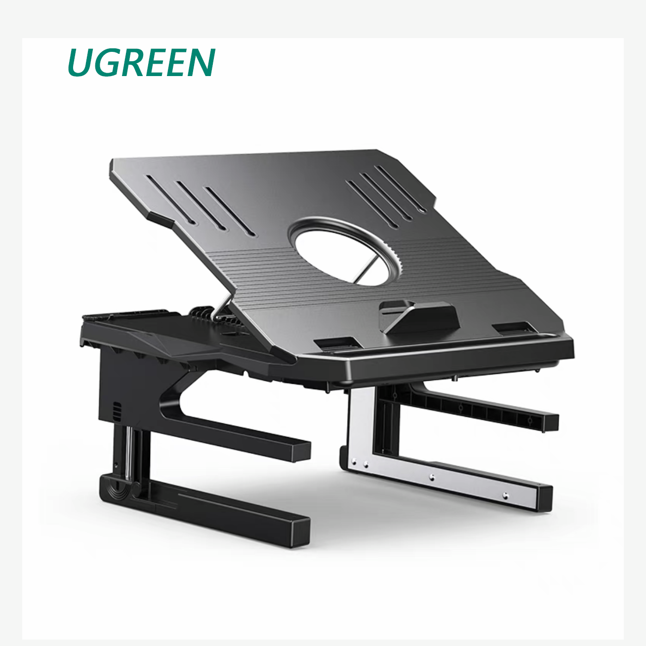 Подставка для планшета Ugreen, складная переносная вентилируемая настольная подставка для ноутбука, универсальная легкая Регулируемая подставка