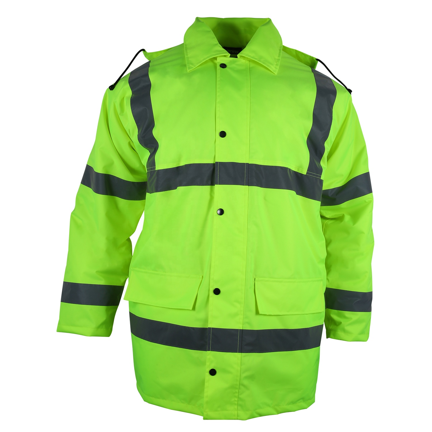 ANSI класс 3 Hivis зимняя теплая флисовая толстовка Светоотражающая Защитная куртка