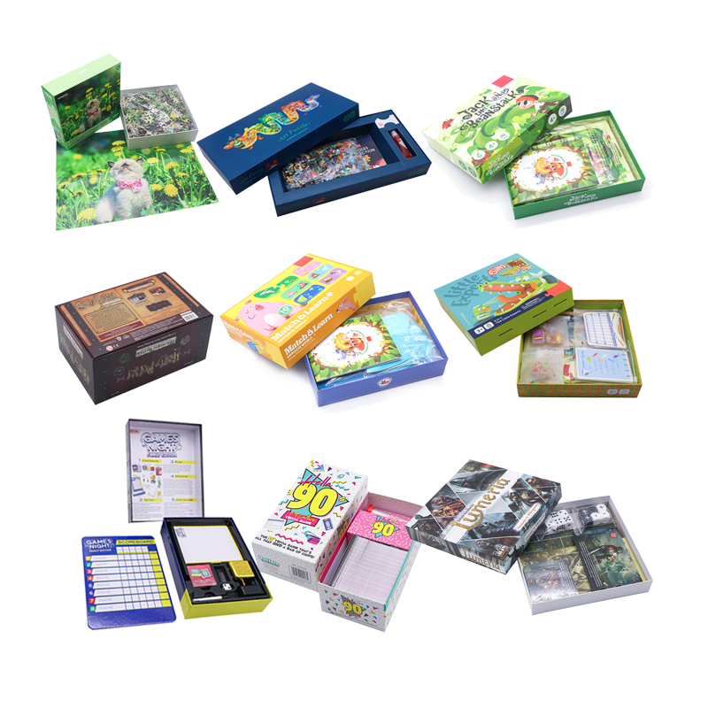Accept Custom Different Type Family Board Games Printing Card Game Manufacturer
