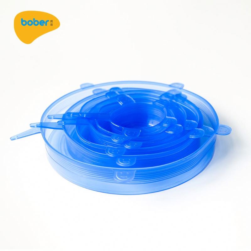 6 Sizes Stretchlids Keep FoodFresh Silicone Stretch Fresh Stretch Bowl Cover