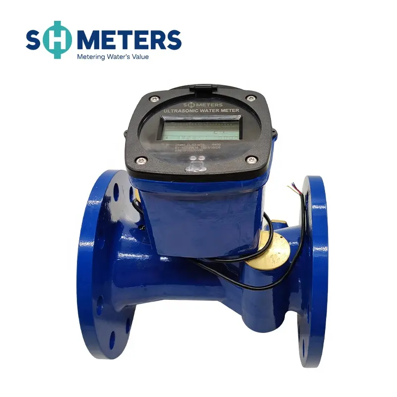 Remote Wireless Water Meter Large Diameter Wireless Remote Ultrasonic Water Meter
