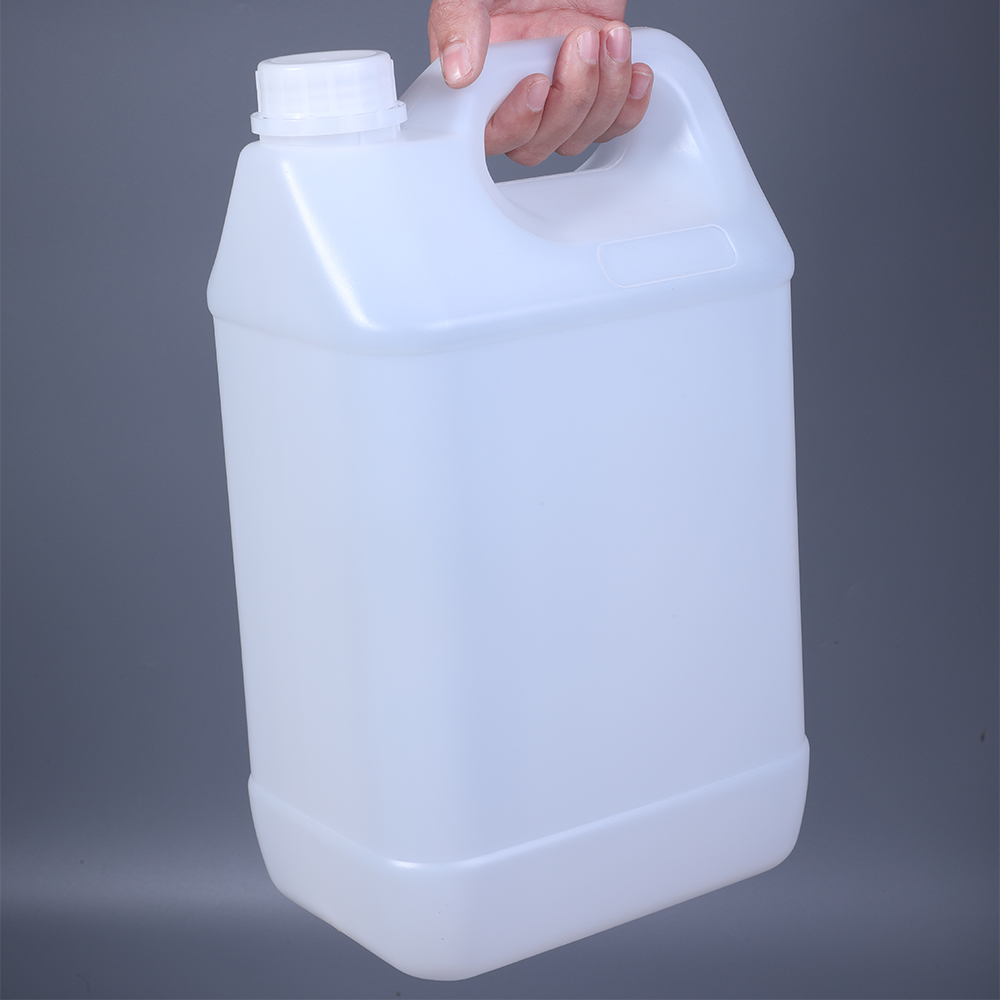 Пластиковый HDPE 5 литров барабан с вскрытием, ясной крышкой для хранения химикатов