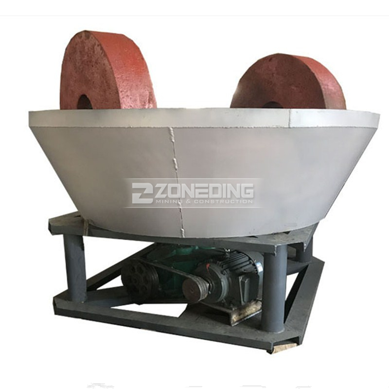 High Quality Wet Pan Mill Rock Ore Grinding Machine for Sale