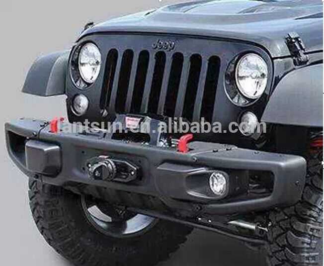 J087 10th юбилей переднего бампера для автомобилей для jeep для w rangler JK2007-2017 крепежные детали из алюминия и цинкового сплава для jeep jk автомобильные бамперы LANTSUN