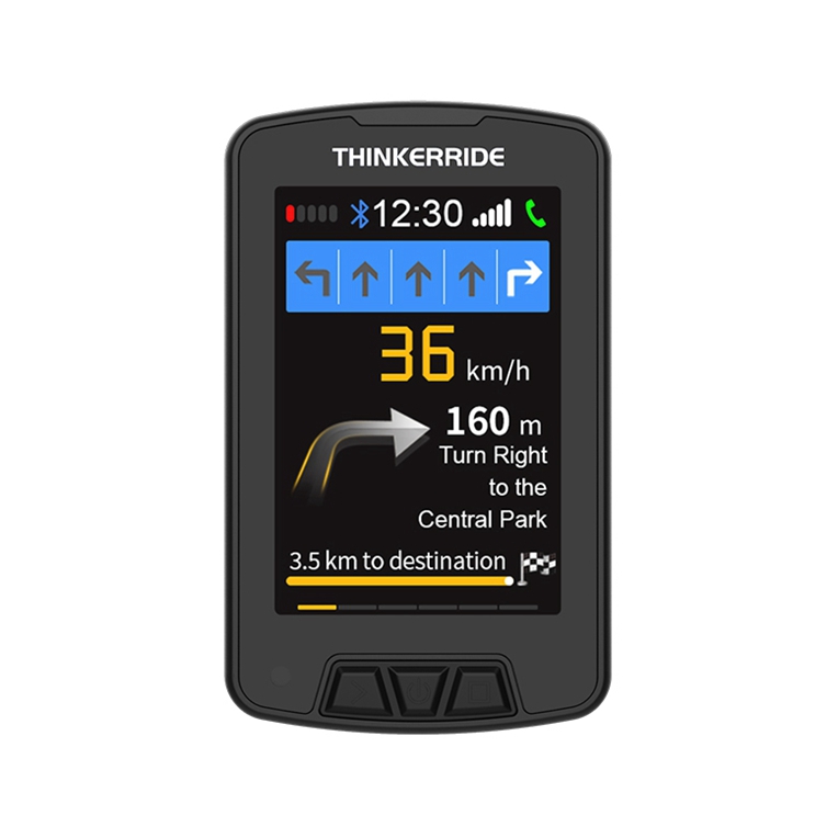 Custom Black Supports Muti-languages Lcd Digital Cycle Computer Gps
