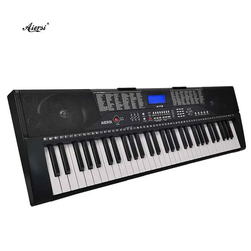 Professional Digital piano keyboards 61 keys Blue tooth keyboard Piano 2.2cm Keyboard LCD Display electric musical instruments