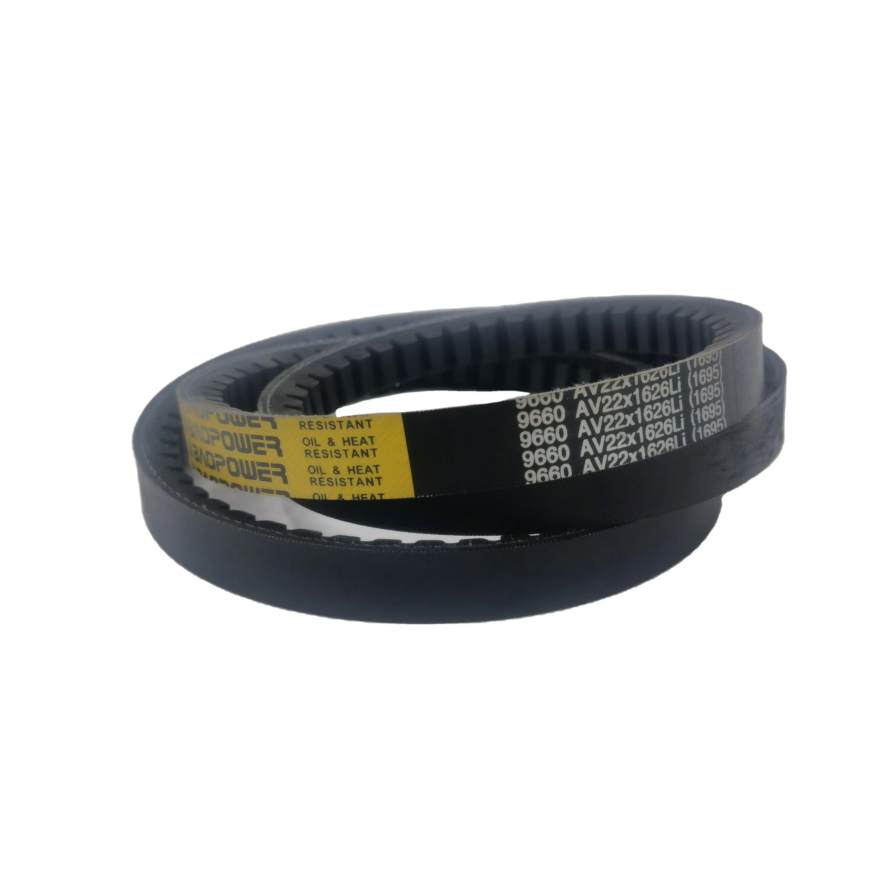 Rubber V Belt Automotive V-Belts Flexibility Heat Resistance For Alternator AV22X1626Li