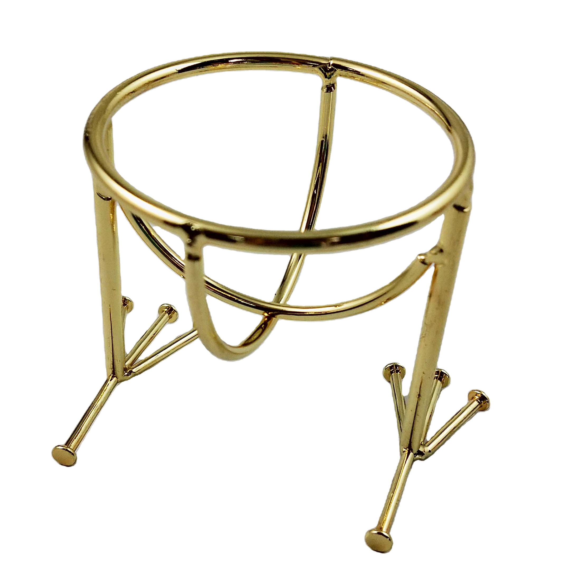 Gold Color Blender Support Metal Makeup Sponge Holder