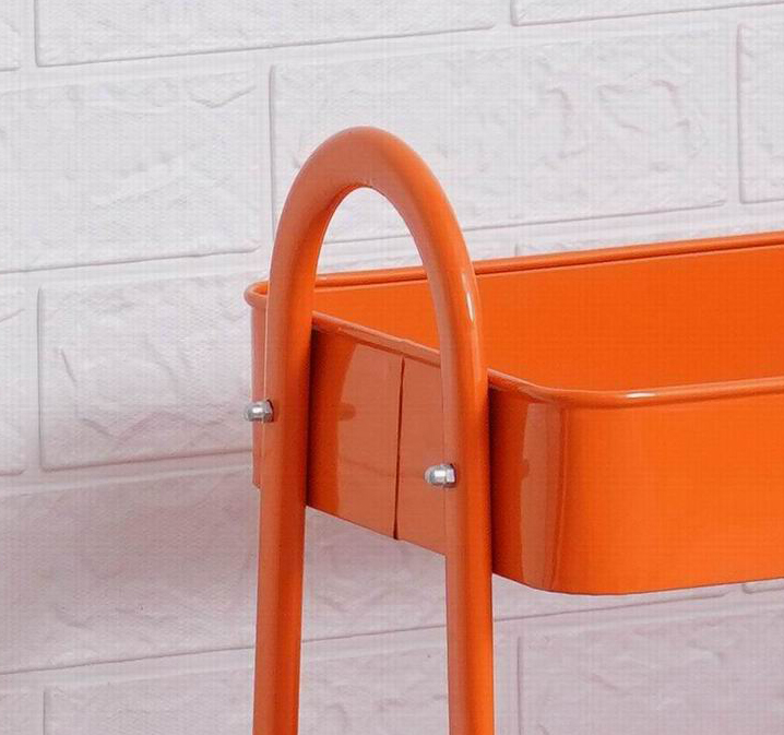 kitchen mesh Storage cabinet kitchen island trolely cart with wheel