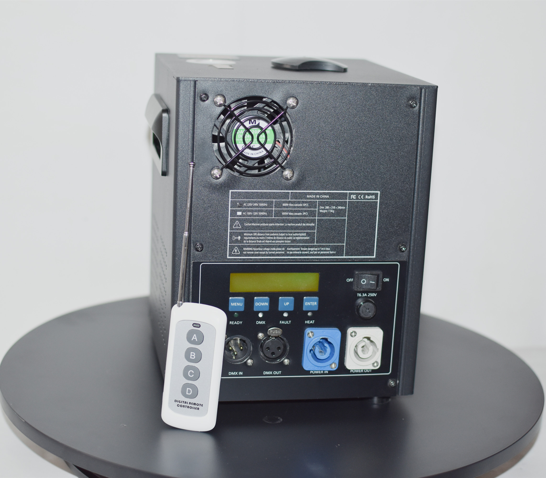 cold electric sparkler fireworks machine