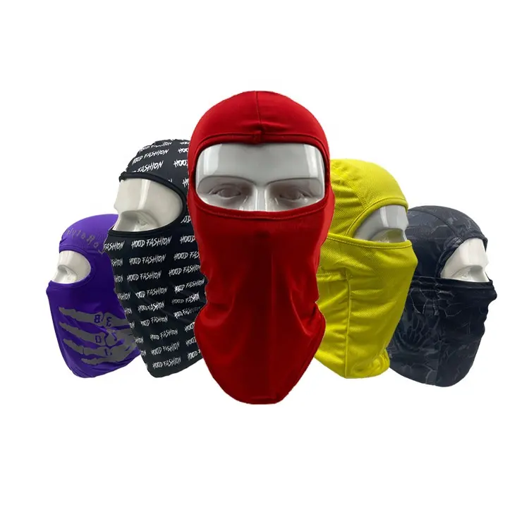 Custom CS Balaclava windproof Face Cover Ski Custom embroidered logo red Balaclava sas nomex with ears