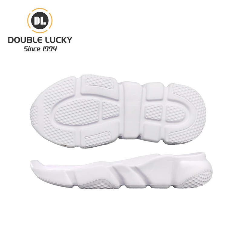 Двойной LUCKY suelas De Goma (исп пункт Zapatos утолщенная резиновая подошва для обуви жесткий-носить для изготовления обувной подошвы