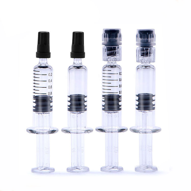 Empty Disposable Luer Lock Syringe 5ML 1ML Glass Syringe 1ML Luer Lock Syringe