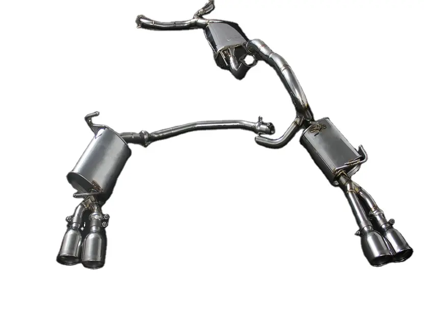Выхлопная система Catback для Nissan патруль Y62, аксессуары для бампера из нержавеющей стали