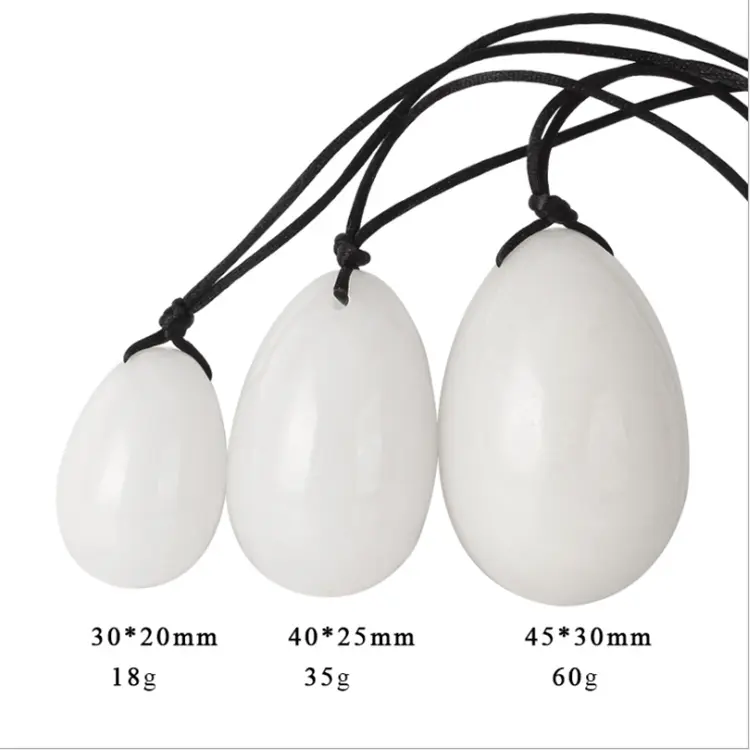 Wholesale natural jade stones Yoni Egg crystal vaginal yoni eggs