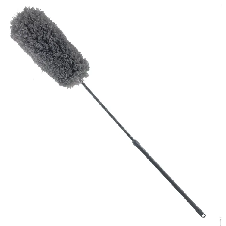 Classic Home Clean Pp long hand Feather plumero Telescopic Car Microfiber Cleaning Fan Duster