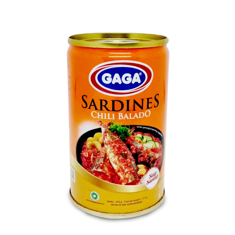 Сардины GAGA, бестселлер, индонезийский продукт