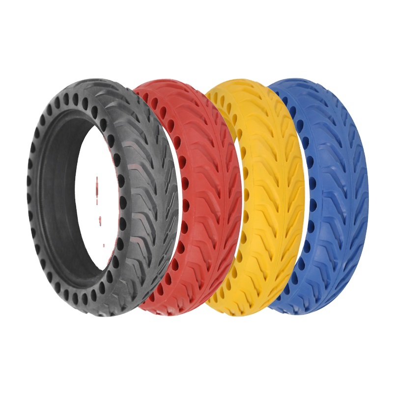 Nedong 8.5x2.0 airless rubber tires scooter wheel M365 colorful tyres replacement electric scooter tires for Xiaomi M365 scooter