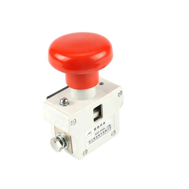 AED300A Emergency Stop Push Button Switch In Electric Vehicles With Good Price