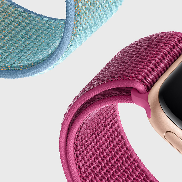 73 цвета, Подарочная коробка, ремешок для смарт-часов Apple sport loop, нейлоновые ремешки