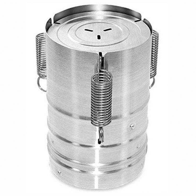Stainless steel meat cooker 3-layer meat ham press hamburger