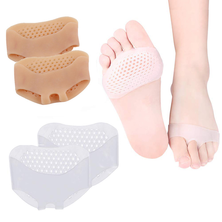 Уход за ногами Нескользящие силиконовые toe protector продукты для ног кости, передняя нога Массажная Подушка передняя ладонь forefoot pad