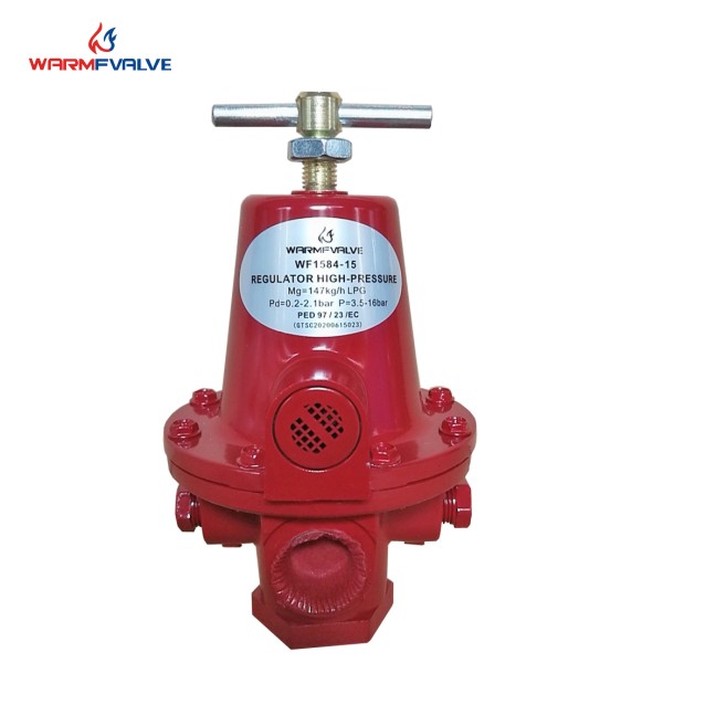 Газовый регулятор lpg высокого давления Регулятор природного газа 1584-15 1/2"