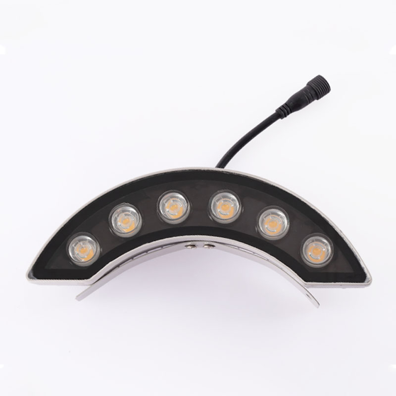 Outdoor Projector Decoration Corrugated Lamp for Building Garden Park Lighting