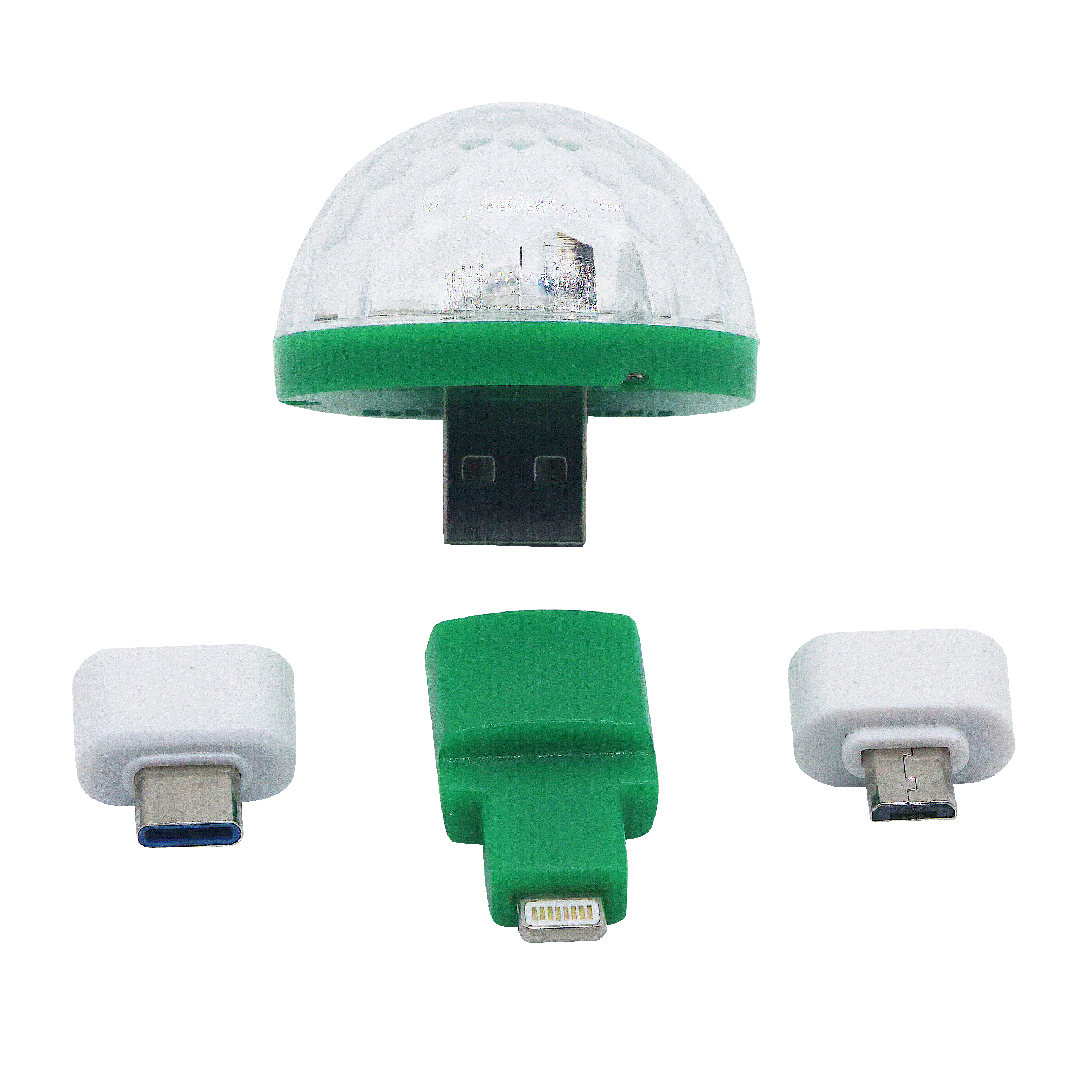 3 Вт USB мини RGB LED Волшебная Дискотека сценическое освещение Вечеринка клуб DJ свет