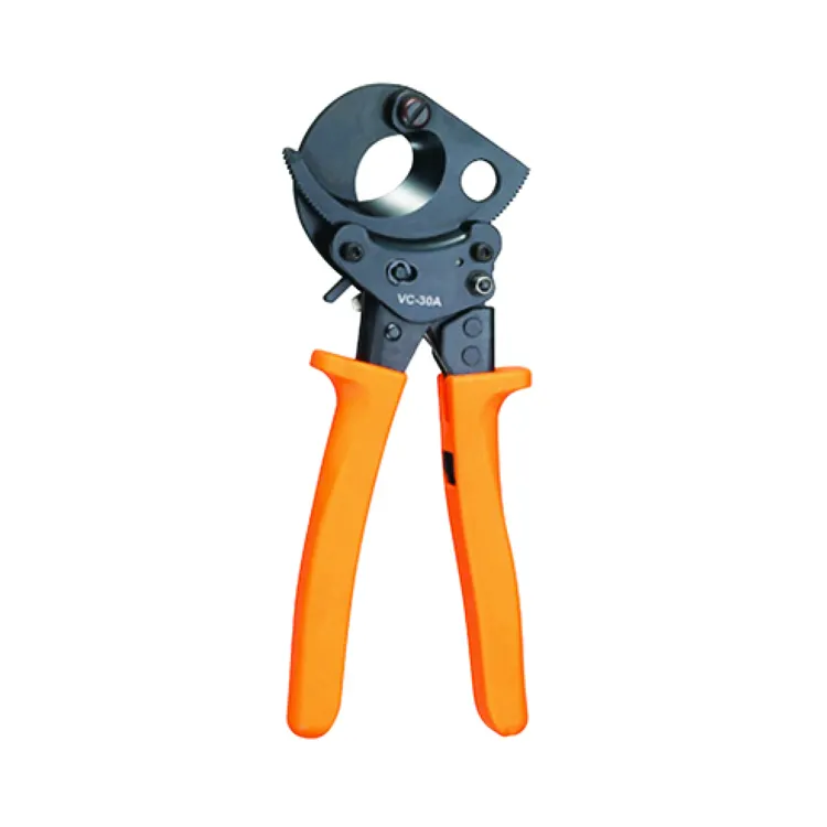 VC-30A Ratchet Cable Cutter Capacity 32mm/240mm2 Fiber Optic Cable Scissors Wire High-grade Special Tool