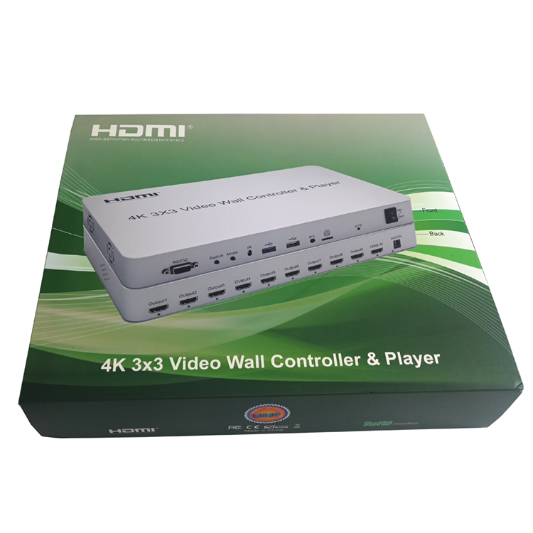 Мульти сигнал 1,3 версия HD 1920*1080P HDMI 3x3 4k видео настенный дисплей контроллер