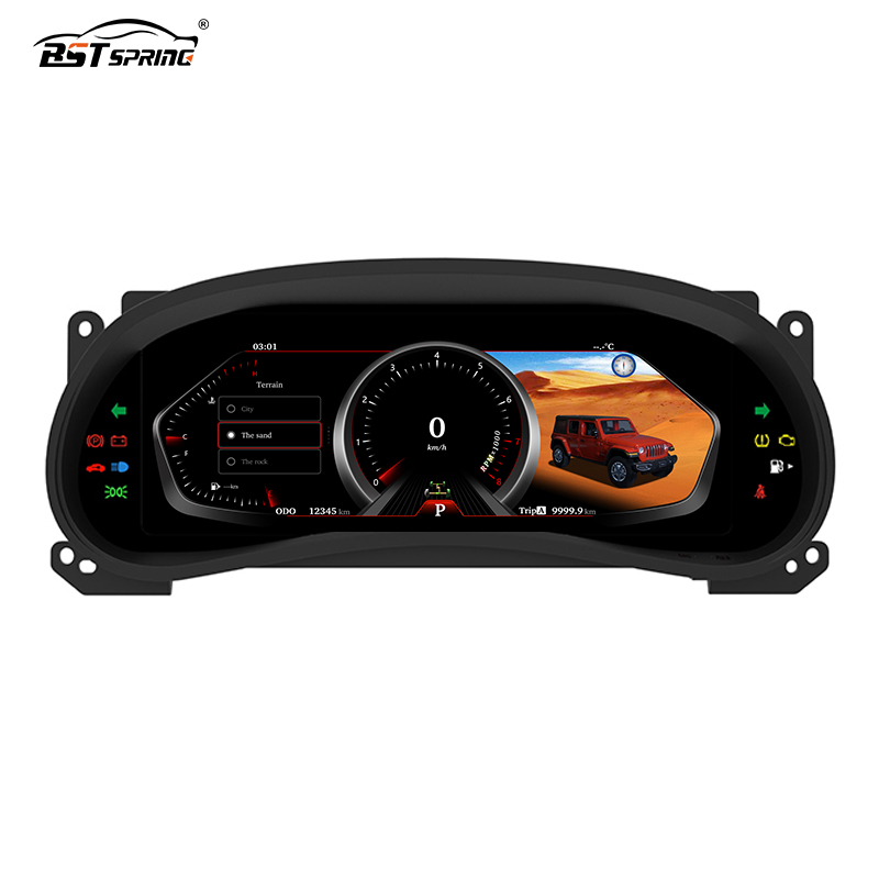 Автомобильный цифровой спидометр кластер для Jeep Wrangler 2011-2017 автомобильные метры цифровой инструмент кластер