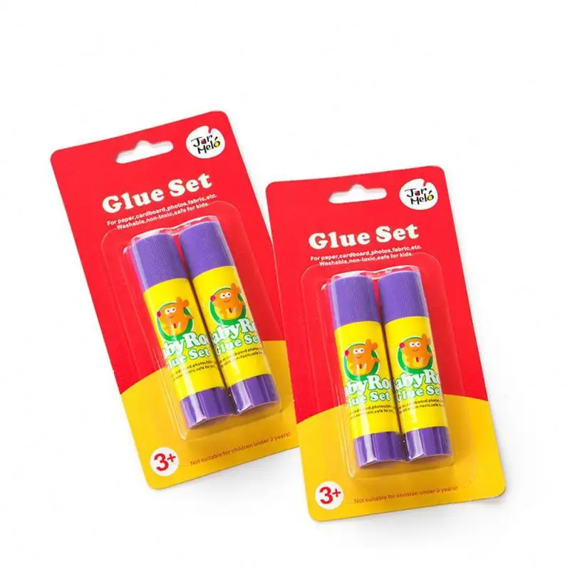 2 Count Glue Sticks Washable Disappearing Purple