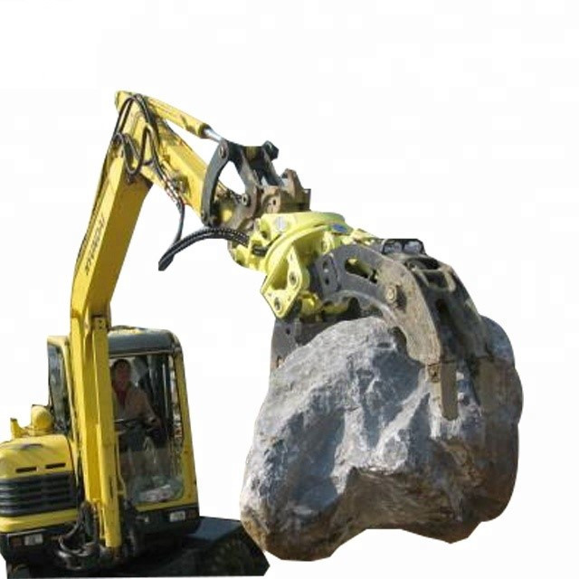 Mini excavator grapple sorting type timber grapple for WB93 excavator