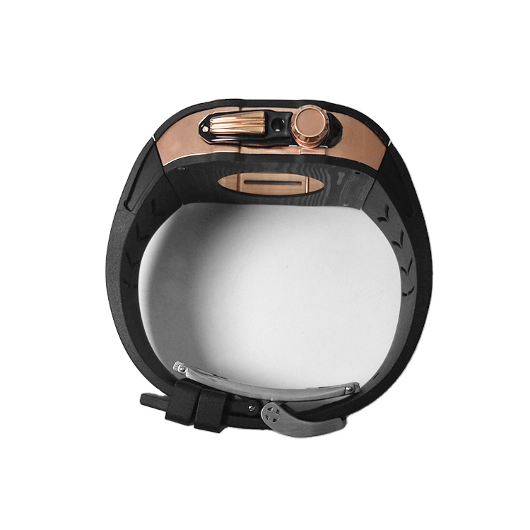 Китайский производитель OEM, корпус часов из углеродного волокна, запчасти для apple watch, крутой мужской наручные часы, Роскошный чехол для часов