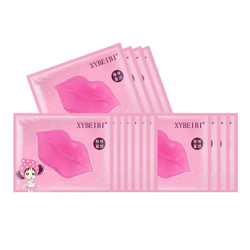 Pink collagen lip mask moisturizing makes lips more pink and tender Production manufacturer supports private brand customization