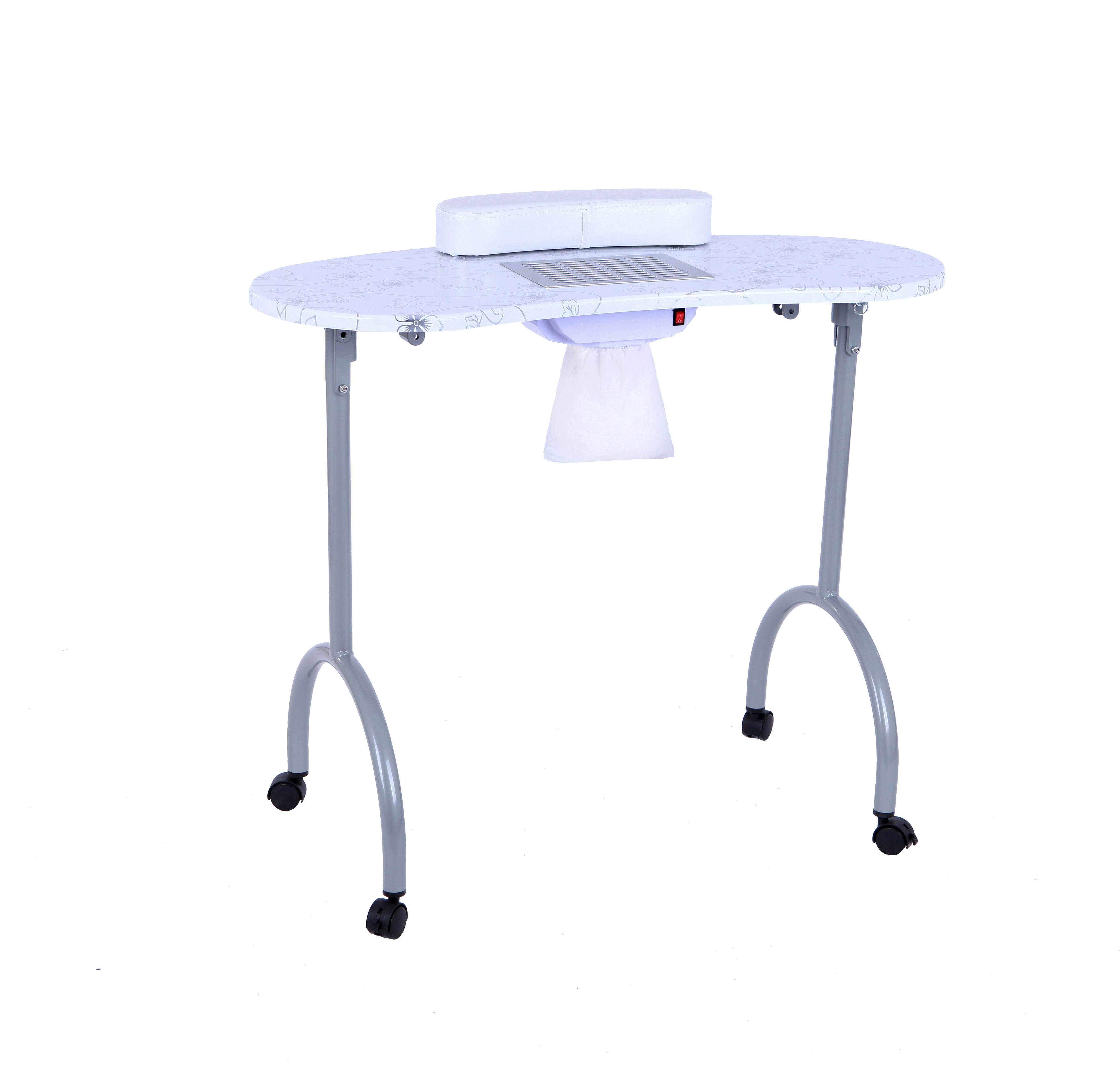 The factory supplies nail salon portable folding manicure table contracted single person manicure table