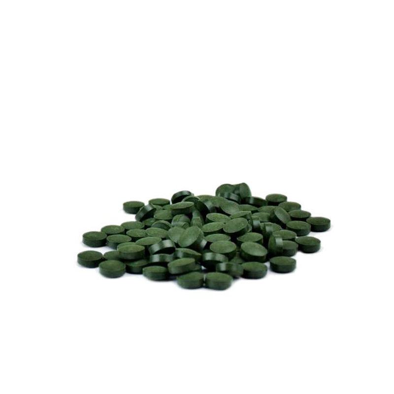 Super Food Supplement spirulina & reishi tablet spirulina bottle of 1000 tablets chlorella barley grass tablets