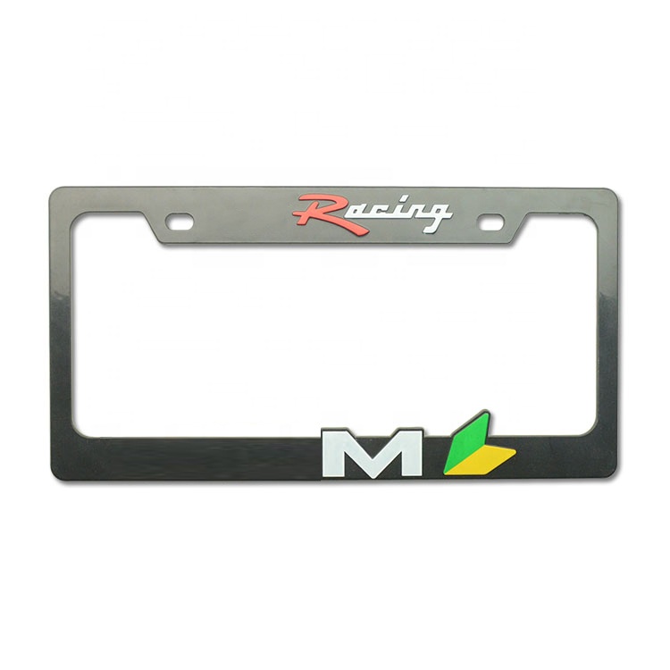 JDM accessories ABS License plate frame Cover holder Marco de matricula for USA and Canada customize logo