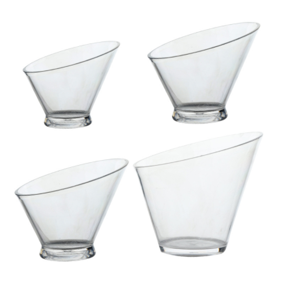amazon hot sell unbreakable acrylic vegetable salad bowl originality plastic hot pot bowl PC fruits salad bowl