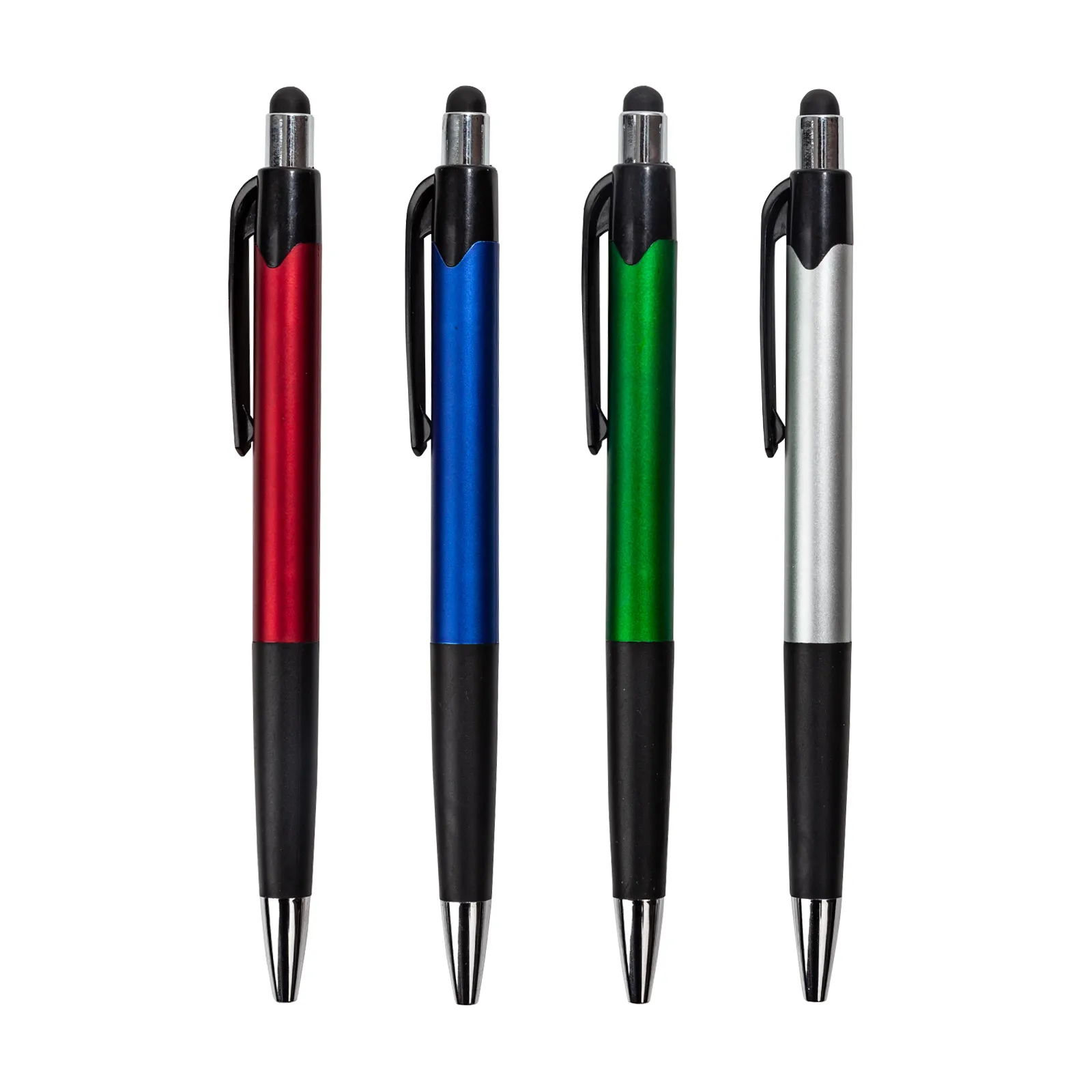 Good Quality Promotional Assorted Color Plastic Capacitive Stylus Custom Ballpoint pen