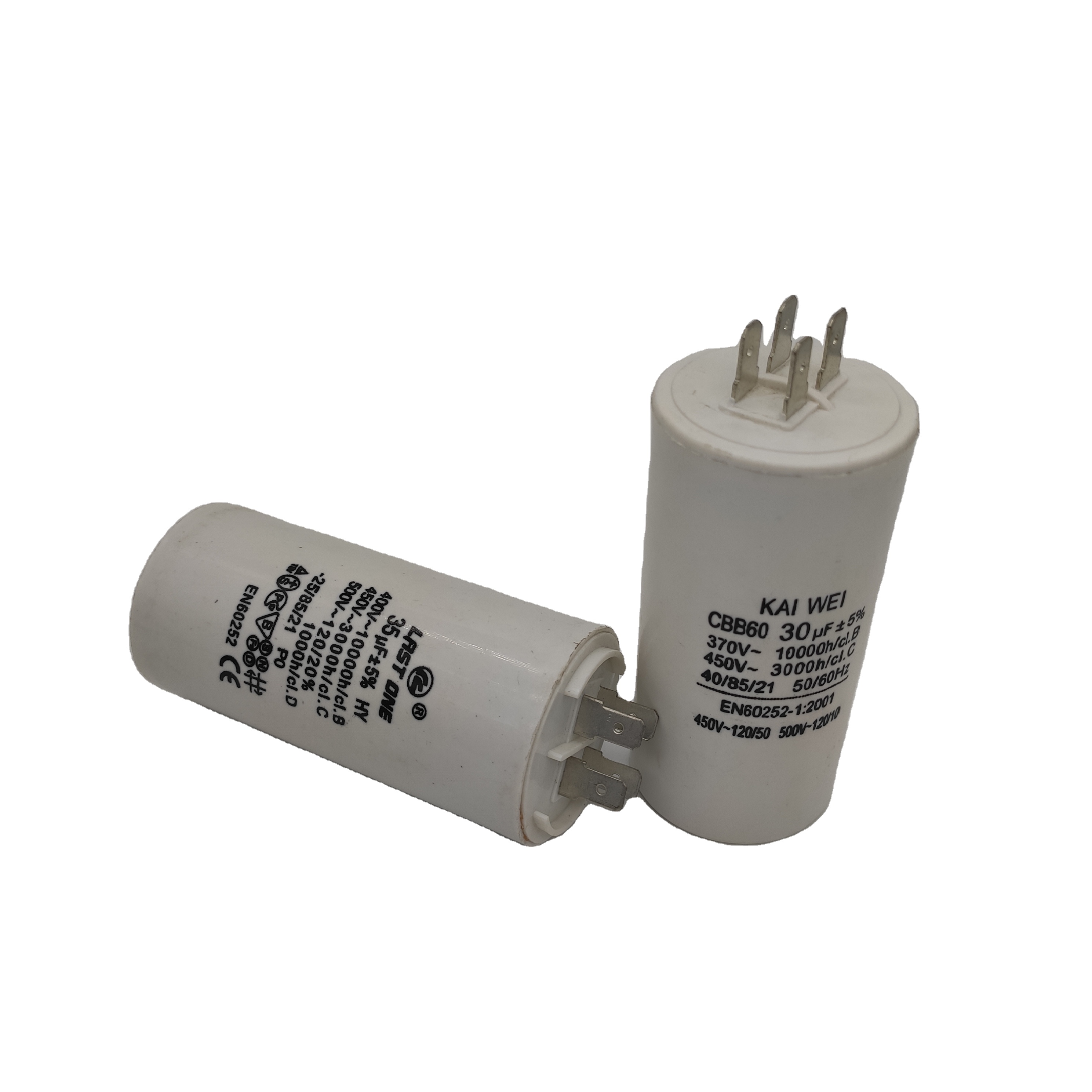 Cbb60 конденсатор с алюминиевой крышкой, 250vac 50/60hz 25/70/21 двигатель переменного тока конденсатор для вентилятора