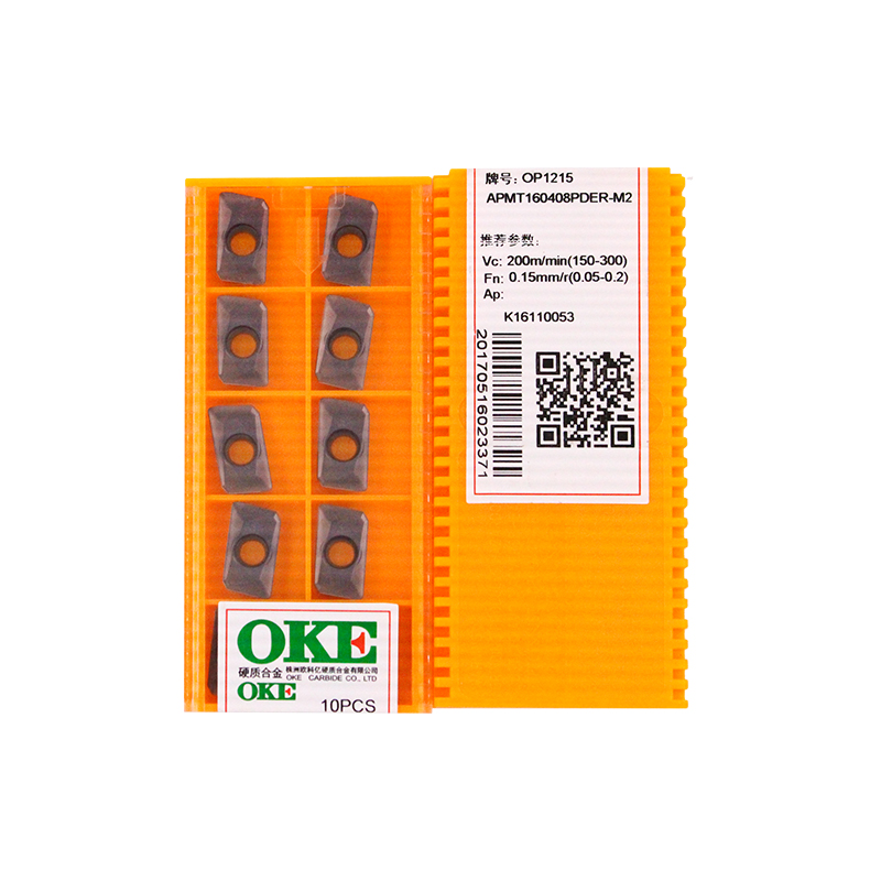 APMT160408PDER-M2 OP1215 100% оригинальная карбидная вставка марки OKE с лучшим качеством 10 шт./лот