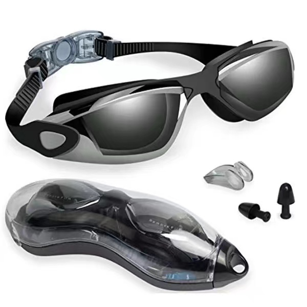 swimming goggle with anti fog UV protection mirrored lens swim goggles wholesale